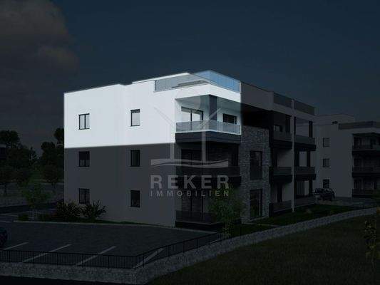 Neubau-Penthouse in ruhiger Lage von Zadar