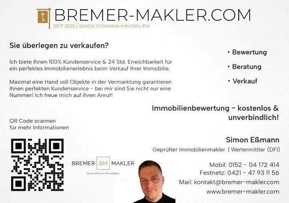 Sie möchten verkaufen?