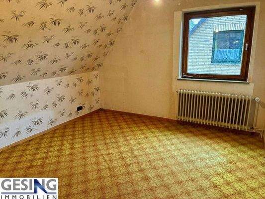 Zimmer im Dachgeschoss