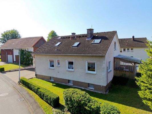 Blick auf das großzügige Objekt