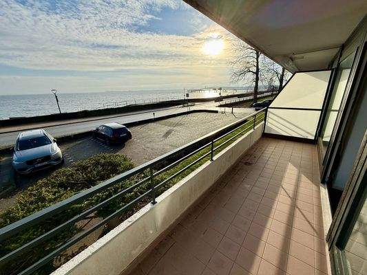 Ausblick vom Balkon 1