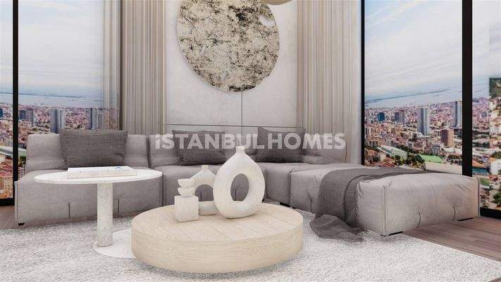 Sea-View Properties in a Complex in Istanbul Kartal