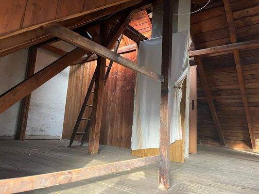 Dachboden mit viel Potential