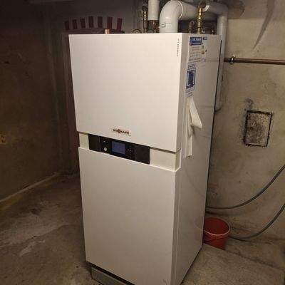 Moderne Brennwertheizung