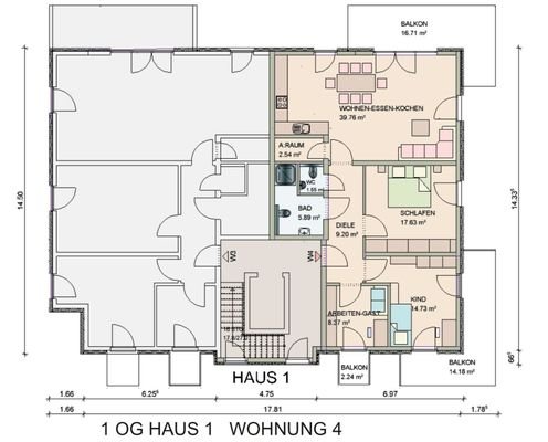 Haus 1 Wohnung 4