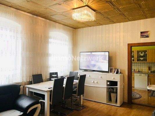 OG Wohnung links Wohnen Küche