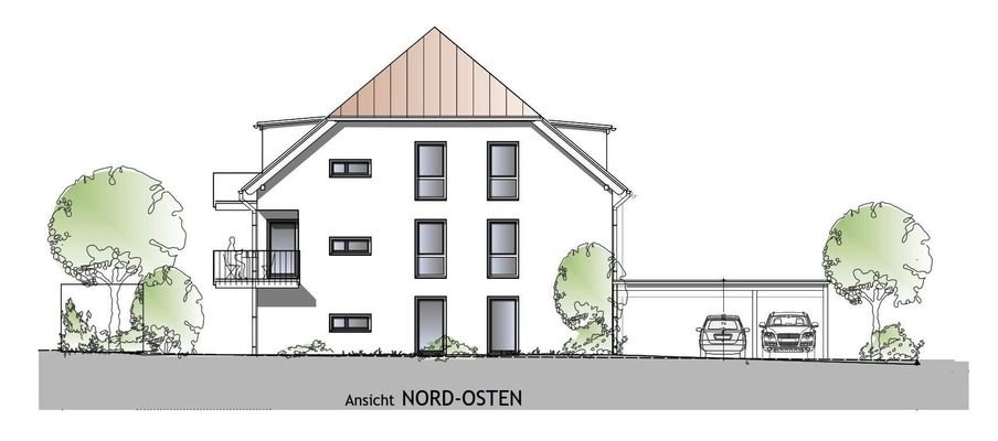 Ansicht Nord-Osten