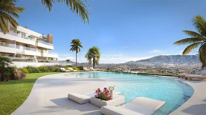 Scenic View Apartments in a Boutique Development in Mijas