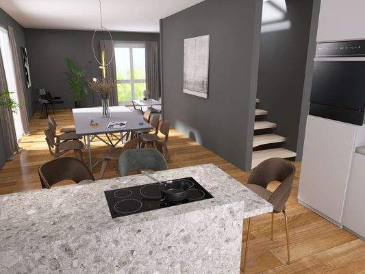 Beispiel Esszimmer Penthouse