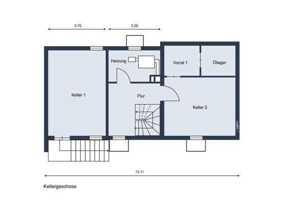 Grundriss Kellergeschoss