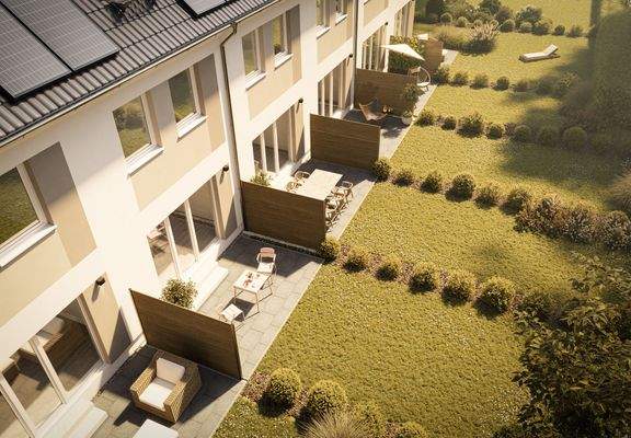 Gärten aus der Vogelperspektive