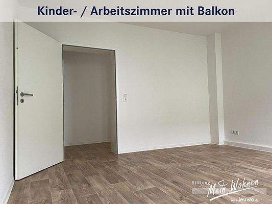 Kinder- / Arbeitszimmer mit Balkon