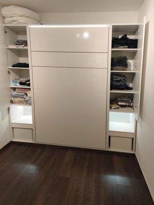 und hochwertigem Schrankbett