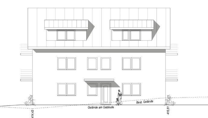 Neubau in Mühlhofen - Wohnung in 5-Familien-Neubau Obergeschoss