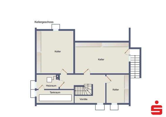 Grundriss Kellergeschoss