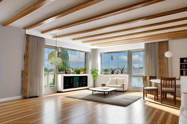 Wohnen/Essen - visualisiert