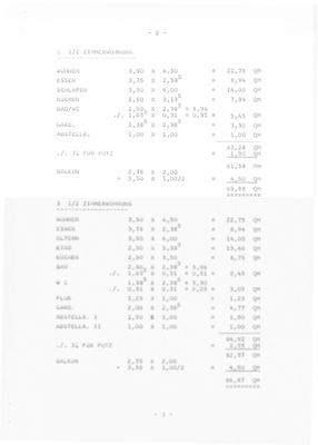 Wohnflächenberechnung Archt.