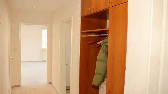 Flur mit Garderobe