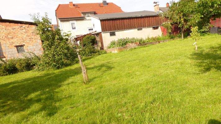 hinterer Bereich des Gartens