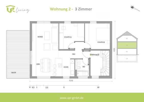 Wohnung 2