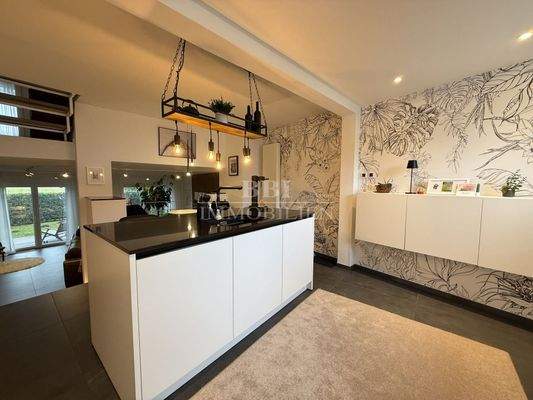 Sehr moderne Einbauküche