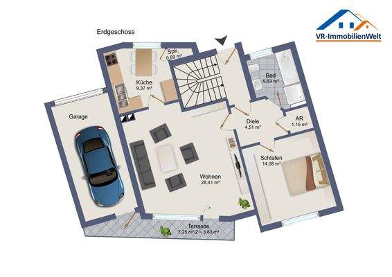 Grundriss Erdgeschoss