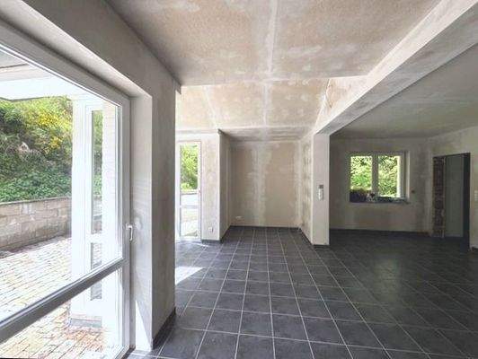 Wohnraum I Esszimmer I Küche