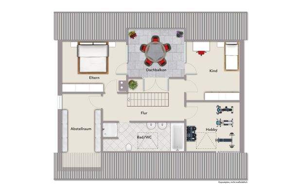 Grundriss Dachgeschoss