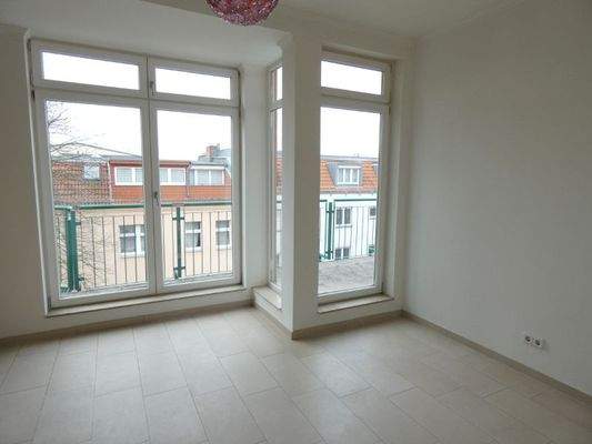 Fensterfront in der Küche