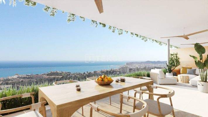 New Panoramic Sea View Apartments in Fuengirola