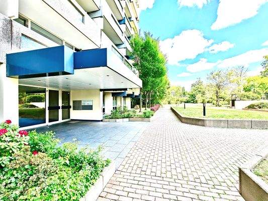 Eingang Gartenanlage