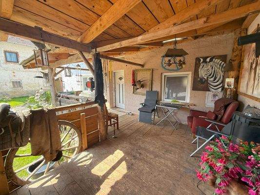 Veranda - Hauseingang Haupthaus