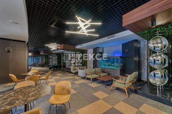 Furnished Apartment in Social Complex Near the Beach in Alanya