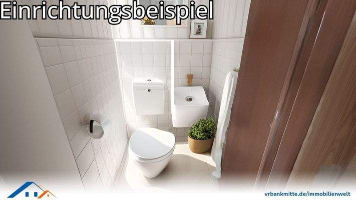 So könnte IHR Gäste WC aussehen ...