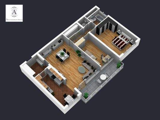 3D-Plan Ansicht 2