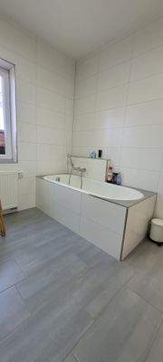 saniertes Badezimmer