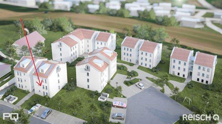 Visualisierung Lage der Wohnung