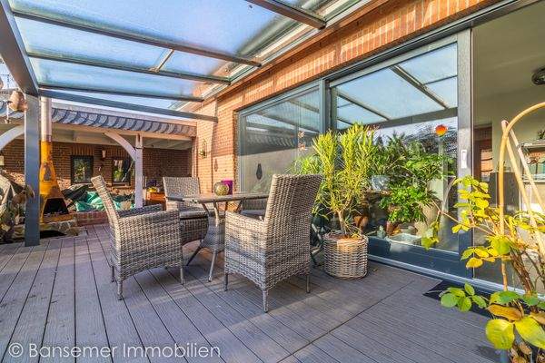 Überdachte Terrasse