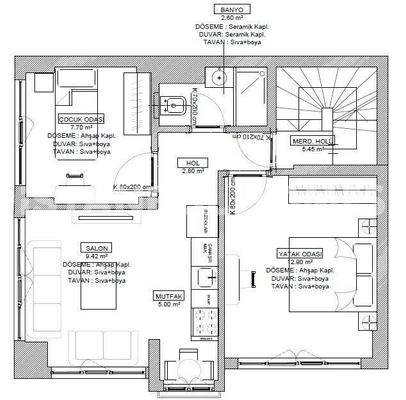 Furnished Ready to Move Building Near the Sea in Fatih Balat