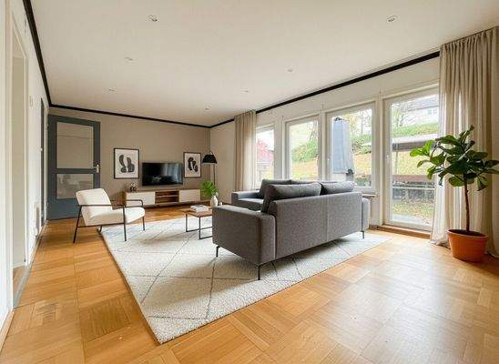 Wohnzimmer - Visualisierung 