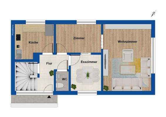 Grundriss Erdgeschoss