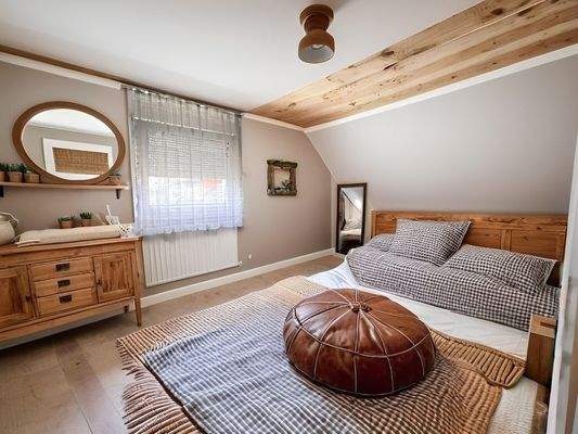 zweites Schlafzimmer im DG Einrichtungsbeispiel