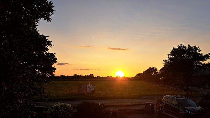 Ausblick Hauseingang