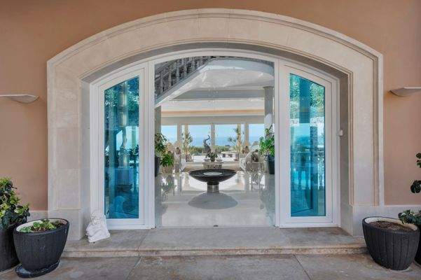 Main entrance to villa in Costa d'en Blanes 3