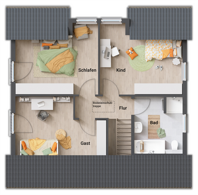 Grundriss-Einfamilienhaus-Flair-125-Dachgeschoss (