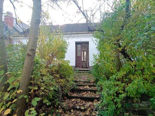 Zugang vom Obstgarten
