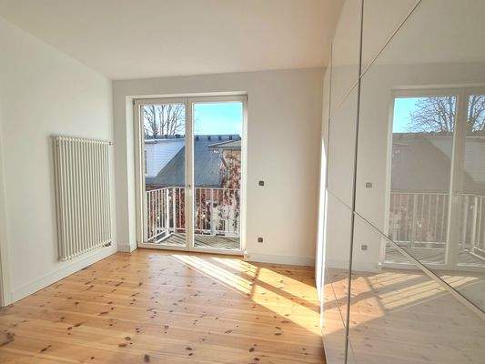 Wohn-/Schlafbereich Dachgeschoss