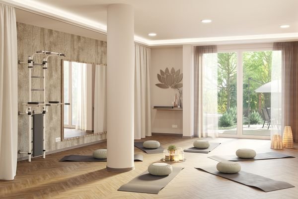 Yoga-und Fitnessraum