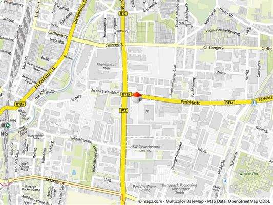 Geolyzer Kartenausschnitt