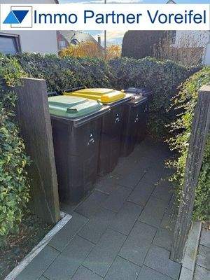Stellfläche für Abfallbehälter